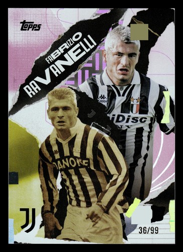 Fabrizio ravanelli topps team - topps,