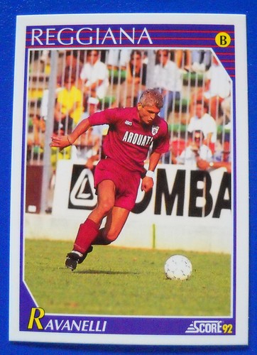 Card calcio score - score, '92