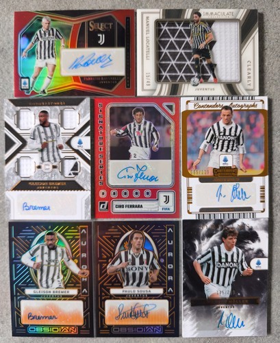 Card juventus autografate - juventus,