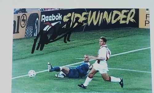 Autografo fabrizio ravanelli - autografo,