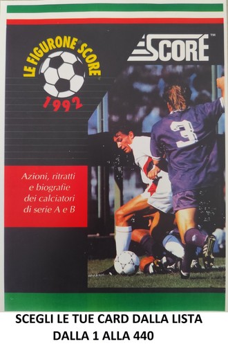 Cards figurone score 92 - score,